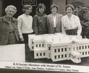 Raheny Heritage Society Members with Model of Saint Anne's